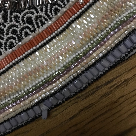 Zara beaded Aztec pattern skirt - Picture 6 of 8